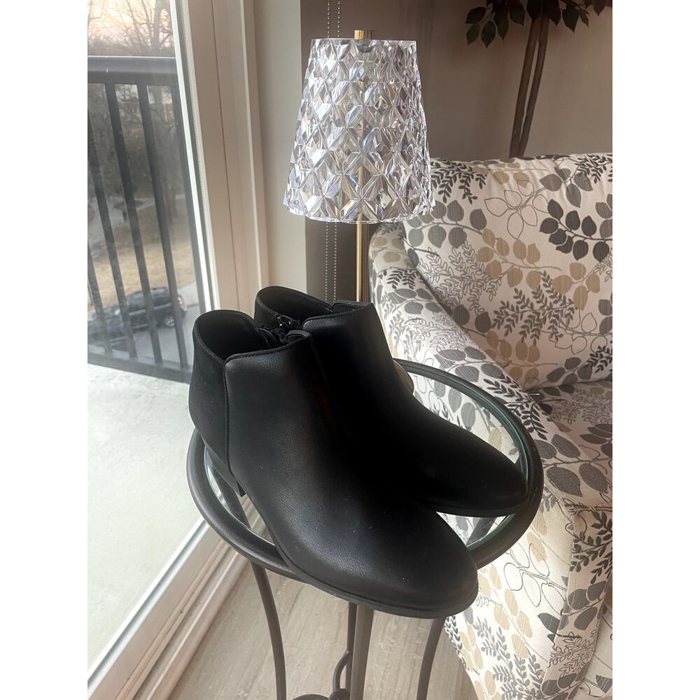 Style & Co New with Box Black Wileyy Booties Sz 7.5